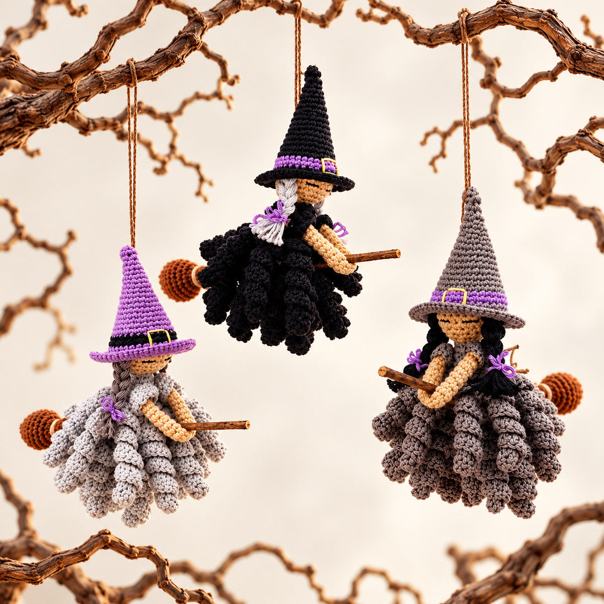 Flying Witch Crochet Pattern PDF | Ave Lune Crochet
