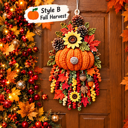 Seasonal Gnome Door Hanger Crochet Pattern PDF | Choose 1 Style or All 6 Holiday Designs