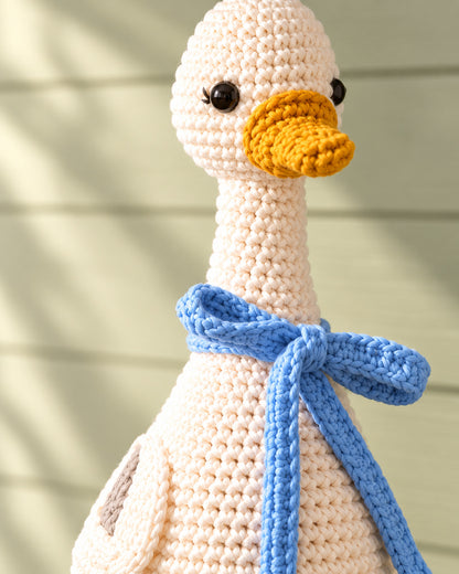 Goose Bag Holder Crochet Pattern PDF – Kitchen Bag Dispenser